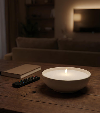 Bougie en sable réutilisable