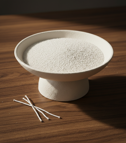 Bougie en sable réutilisable